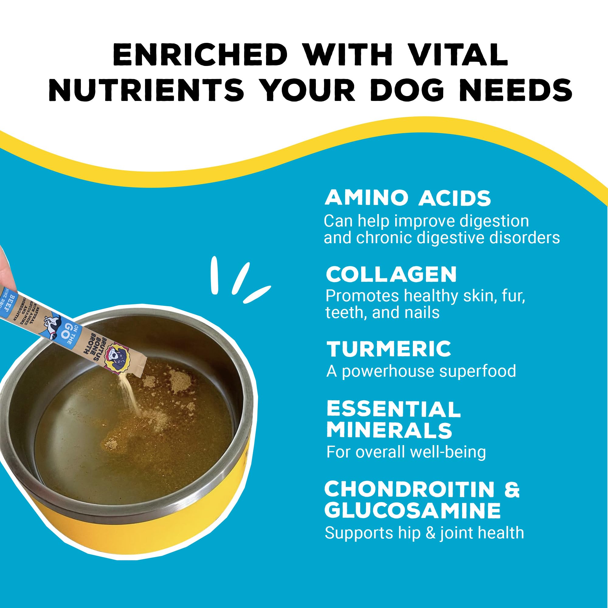 Brutus Bone Broth uses 100% human-grade ingredients