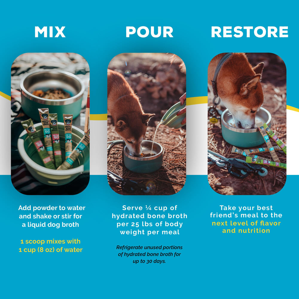 Brutus Bone Broth turmeric image emphasizes inflammation support for joints