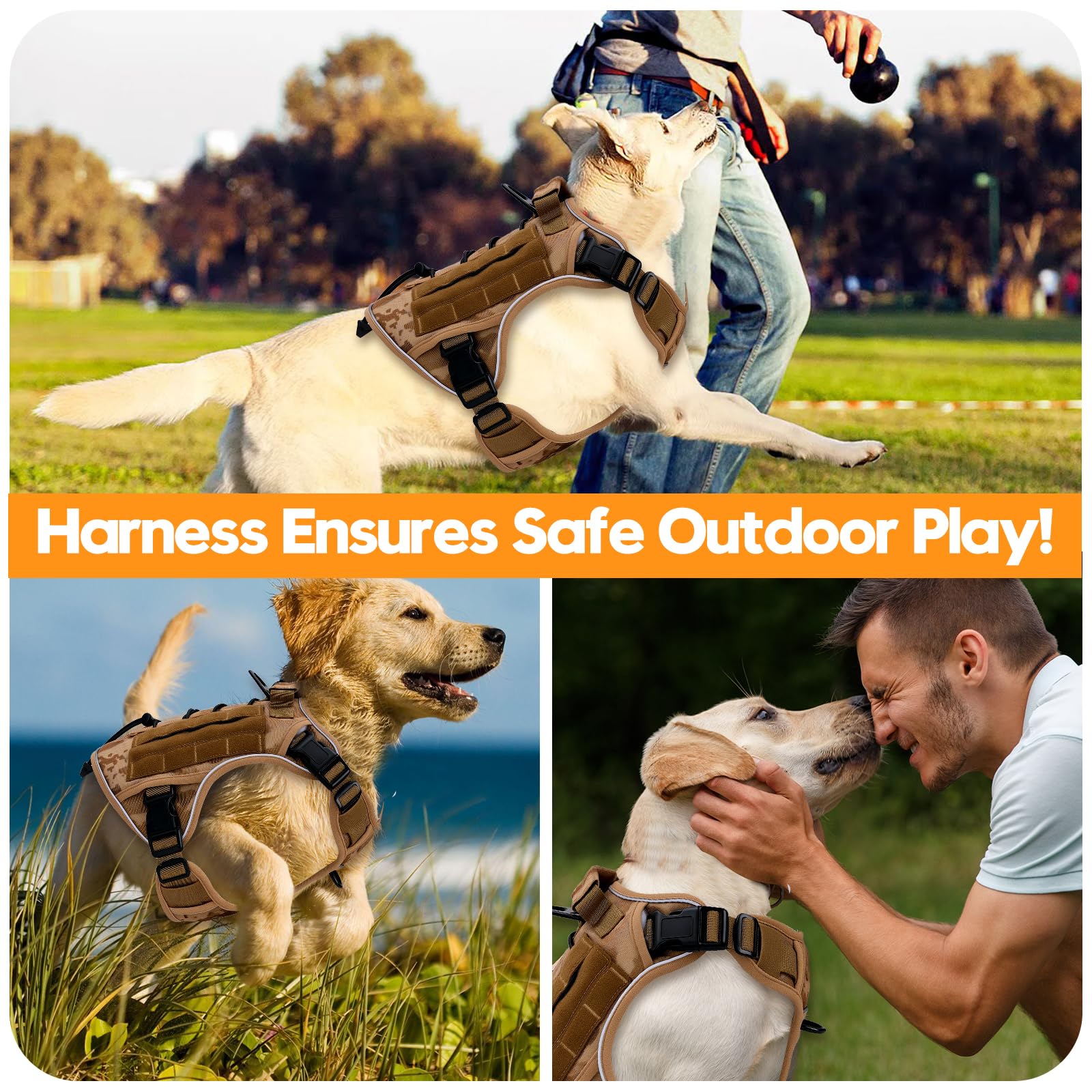 Bruvoalon size-adjustable harness demonstrates 4-way adjustability