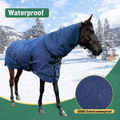Brvoyep detachable neck cover navy shows adaptable warmth and easy adjustment.