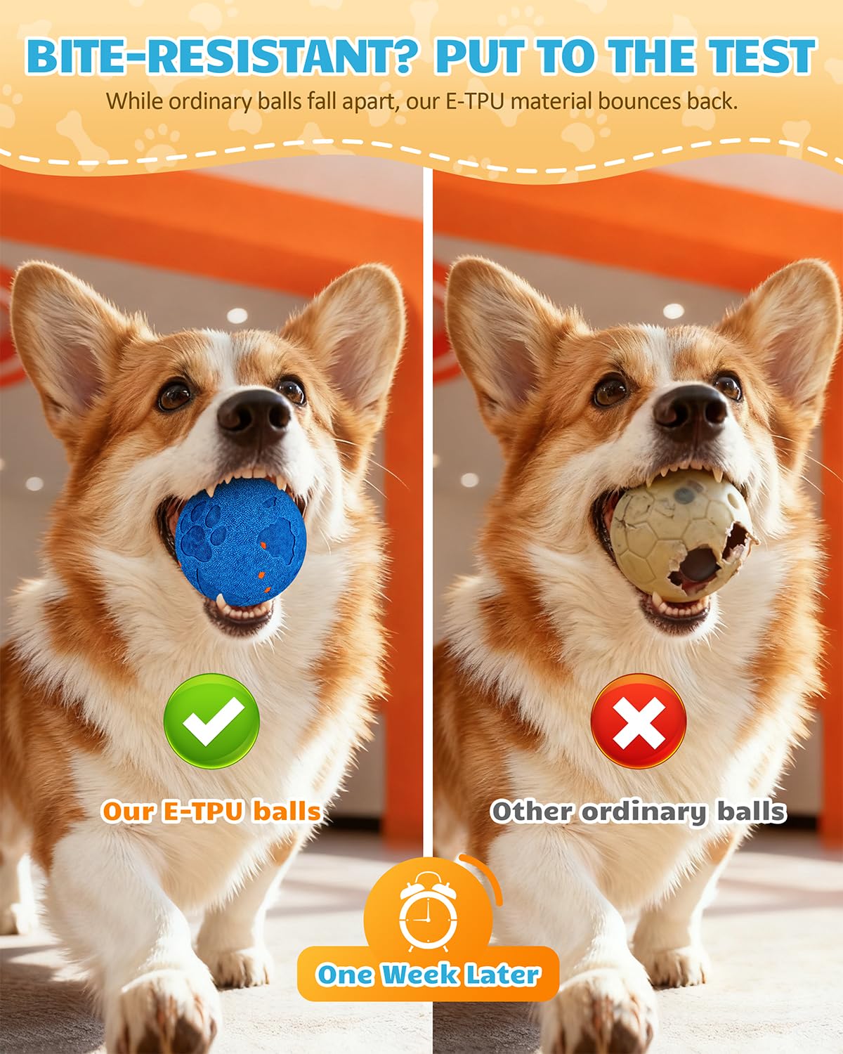 Bryxkla Interactive Ball shows quick-charge LED indicators for ready-to-play sessions.