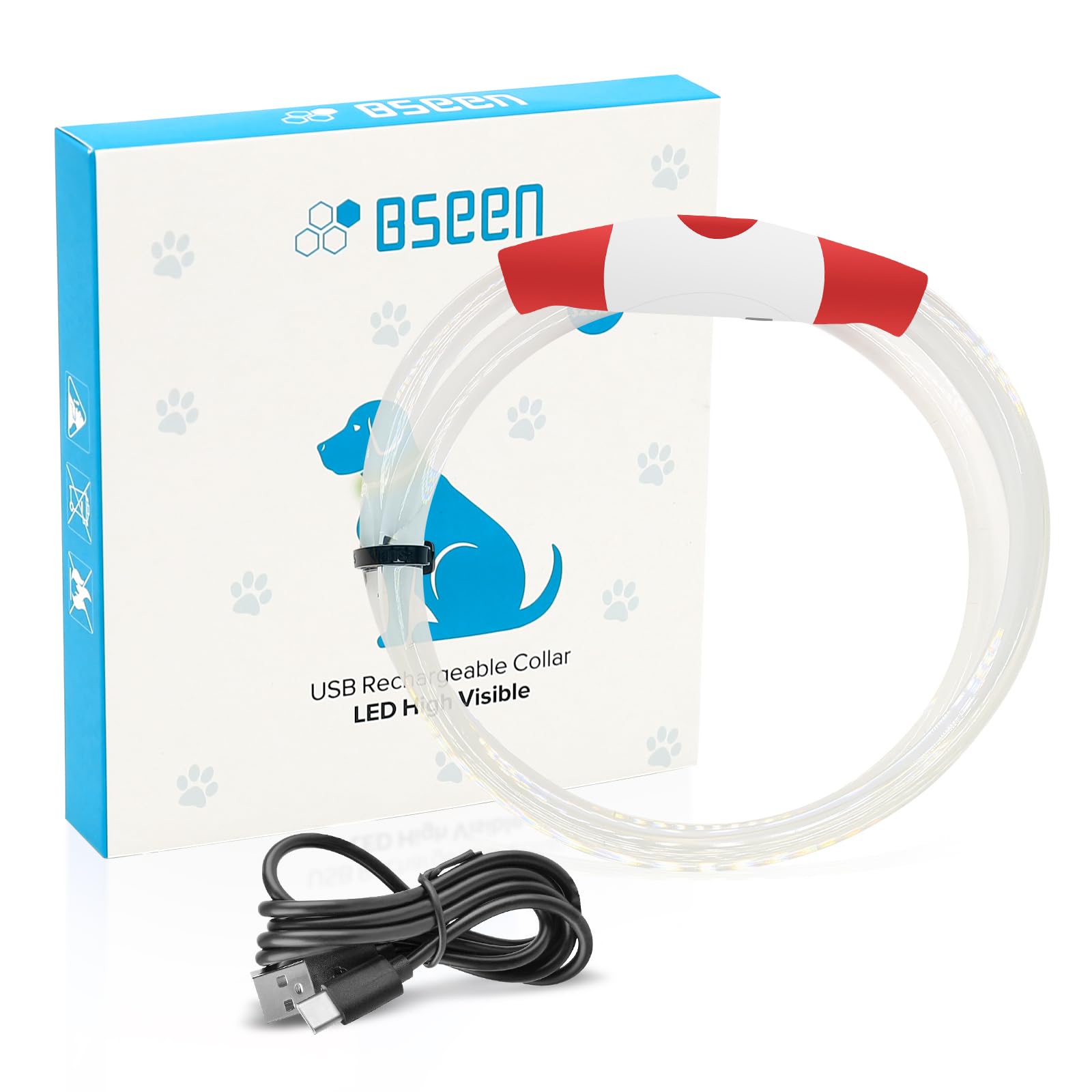 Uso fácil del collar BSEEN para colocar y quitar con rapidez.