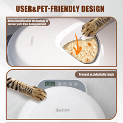 Bsemax four-compartment design keeps meals portioned