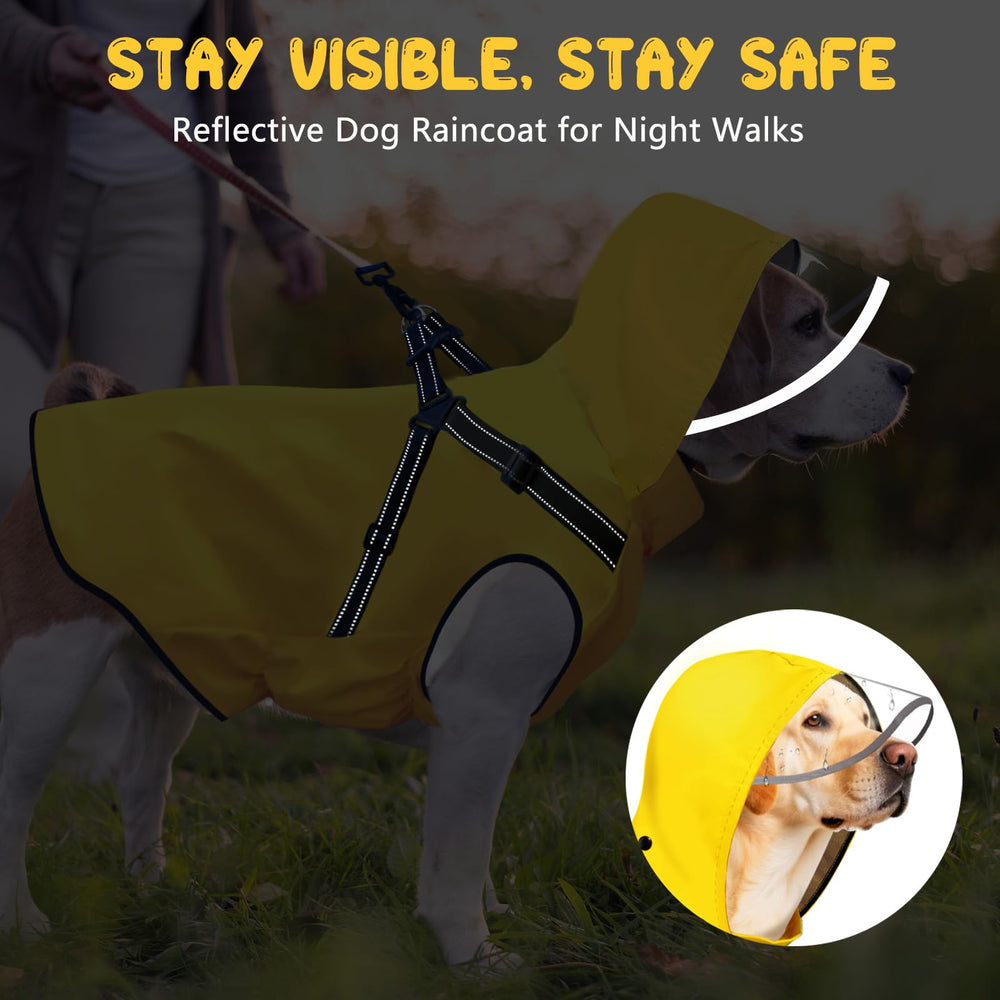 Bsemax elastic neck and abdomen ensure comfortable fit for different dogs