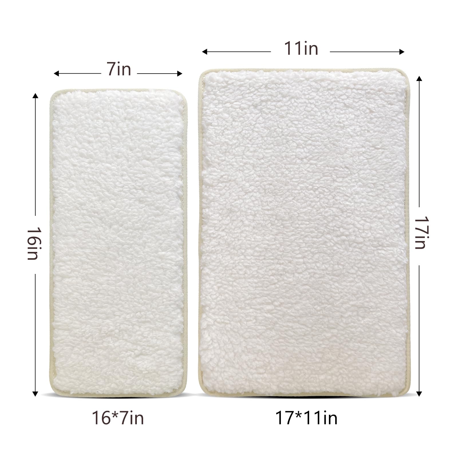 BSOTENA rattan-side replacement pad provides breathable cooling surface for warm days