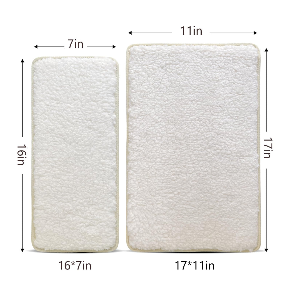 BSOTENA rattan-side replacement pad provides breathable cooling surface for warm days