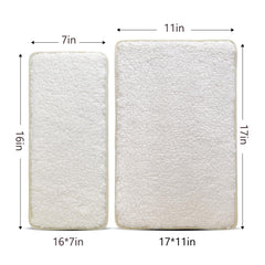BSOTENA rattan-side replacement pad provides breathable cooling surface for warm days