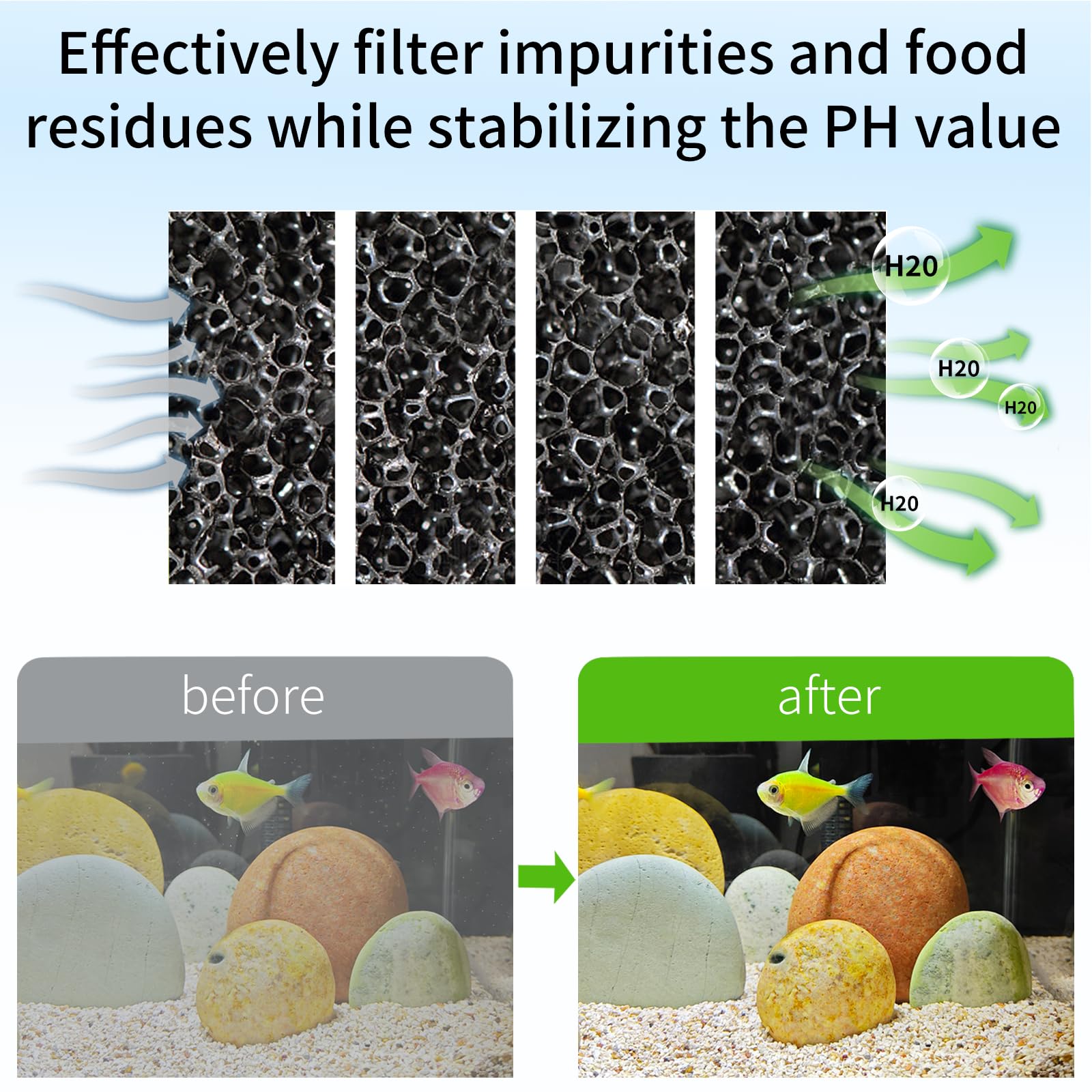 BSTCWCP electric aquarium vacuum cleaner filter-cup traps debris for clearer water.
