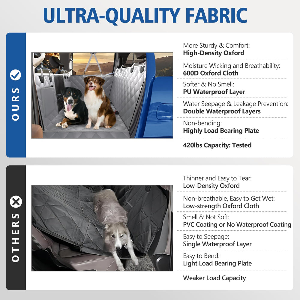 Btefd XL foldable design with viewable window reduces dog anxiety