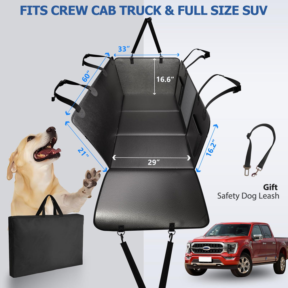 Btefd XL storage pockets with dog-friendly layout for leashes and gear.