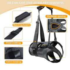 BUALR dog unibody soft-milk-silk-neoprene feels breathable and comfortable for long wear.