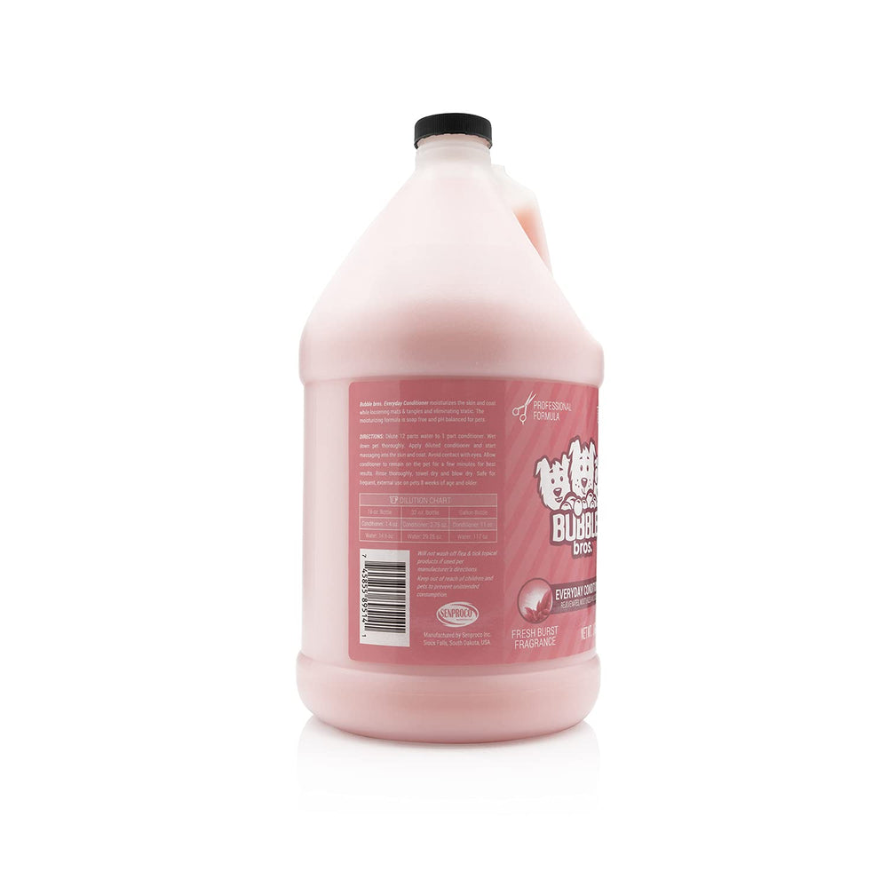 Bubble Bros Everyday Conditioner loosening mats during grooming for easier detangling