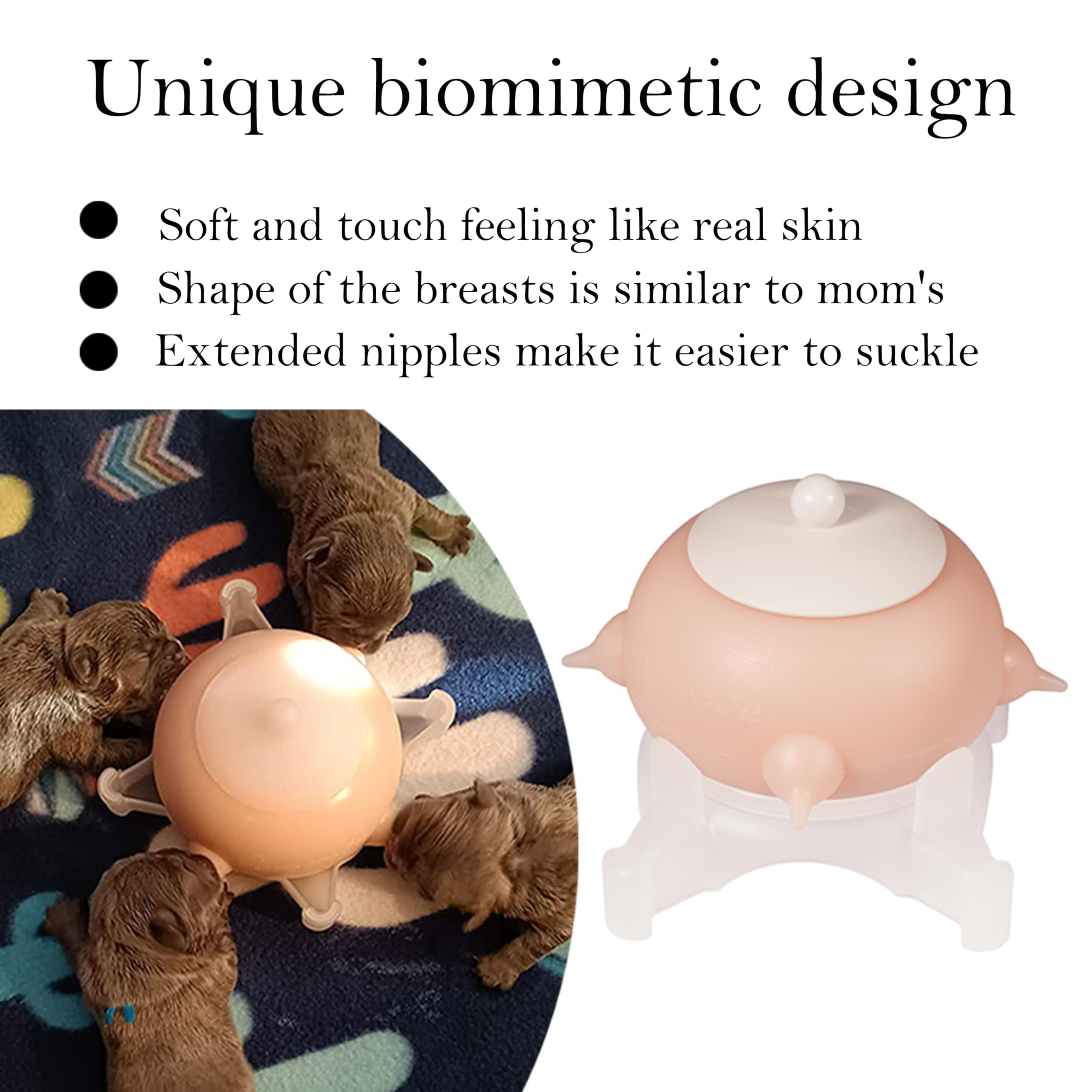 Bubble Milk Bowl multi-puppy feeding setup supports several puppies at once.