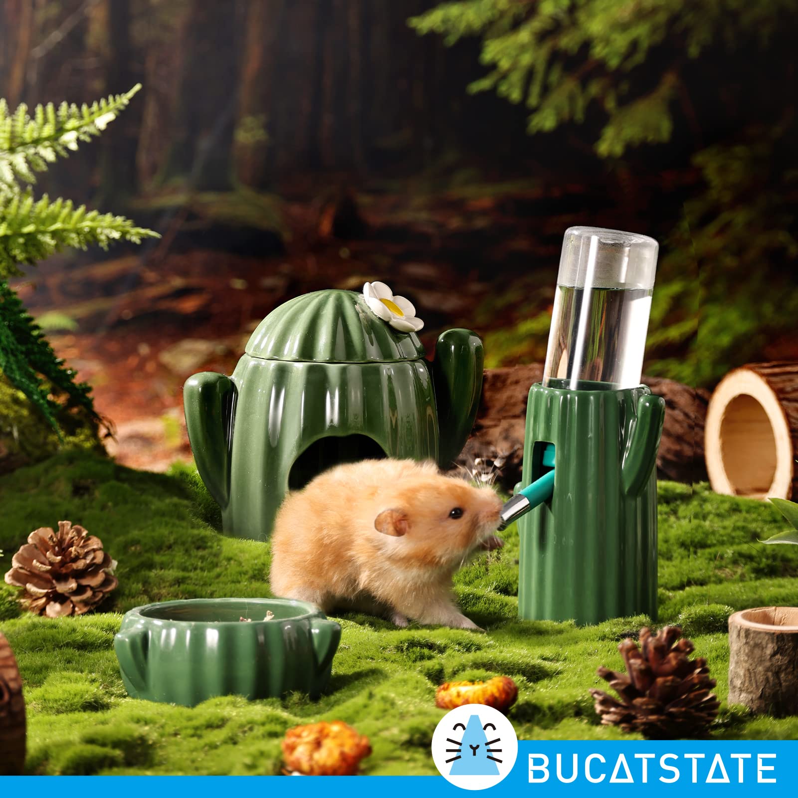 BUCATSTATE double-glazed ceramic surface is pet-safe and easy to clean