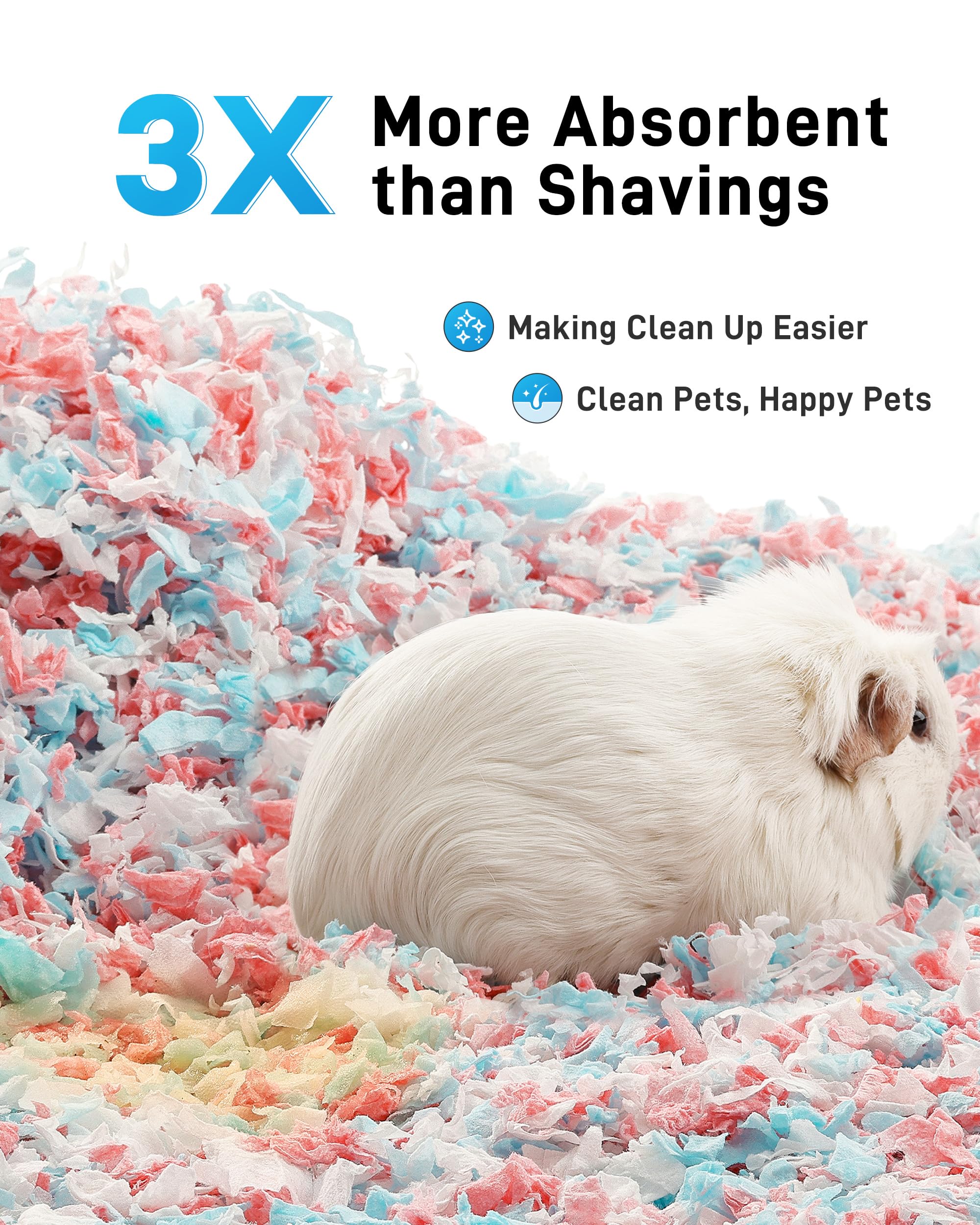 Bucatstate hamster bedding natural-paper highlight showcases pet-safe, chemical-free comfort.