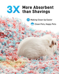 Bucatstate hamster bedding natural-paper highlight showcases pet-safe, chemical-free comfort.