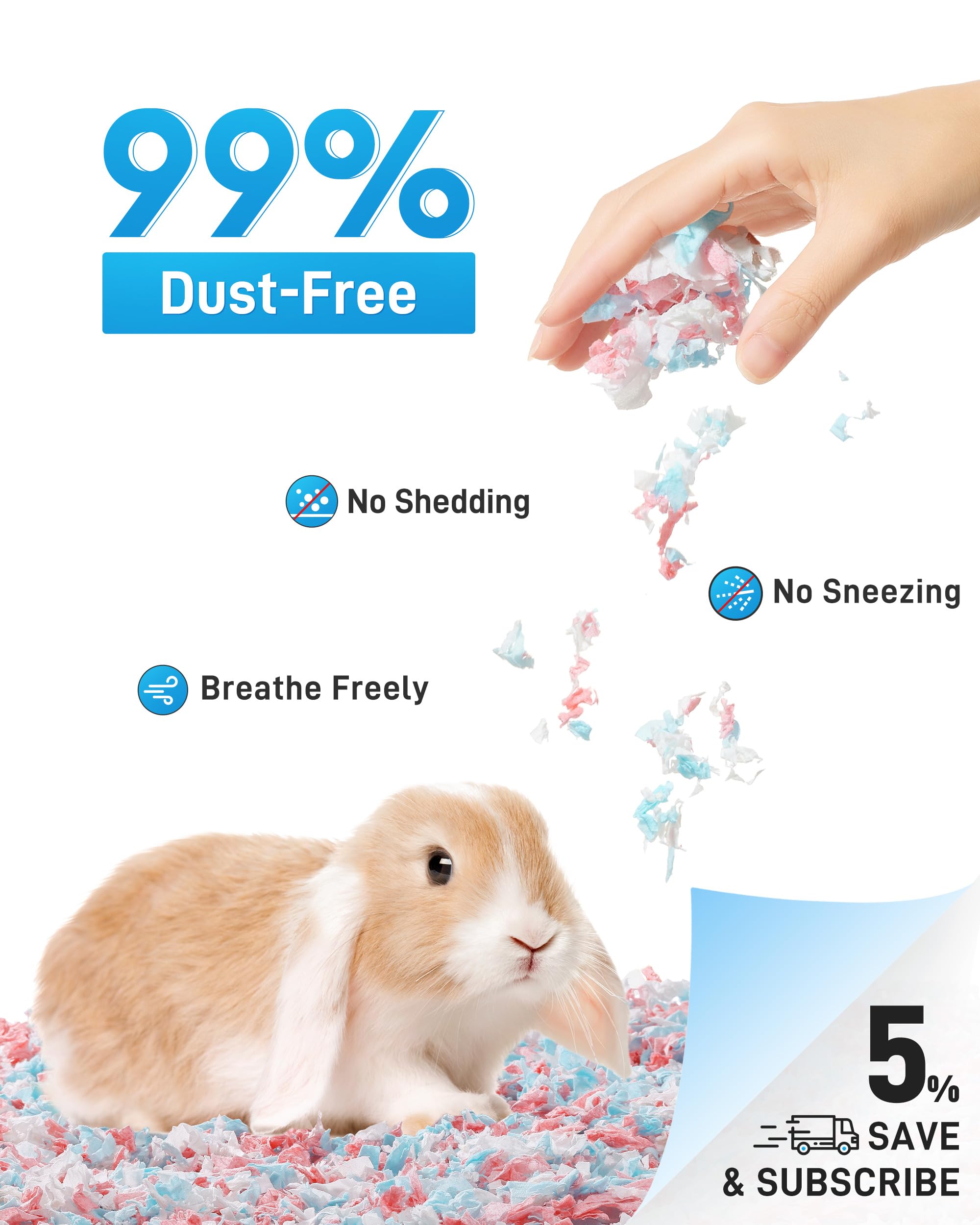 Bucatstate hamster bedding odor-control scene illustrates odor-locking absorption that keeps habitats fresher.