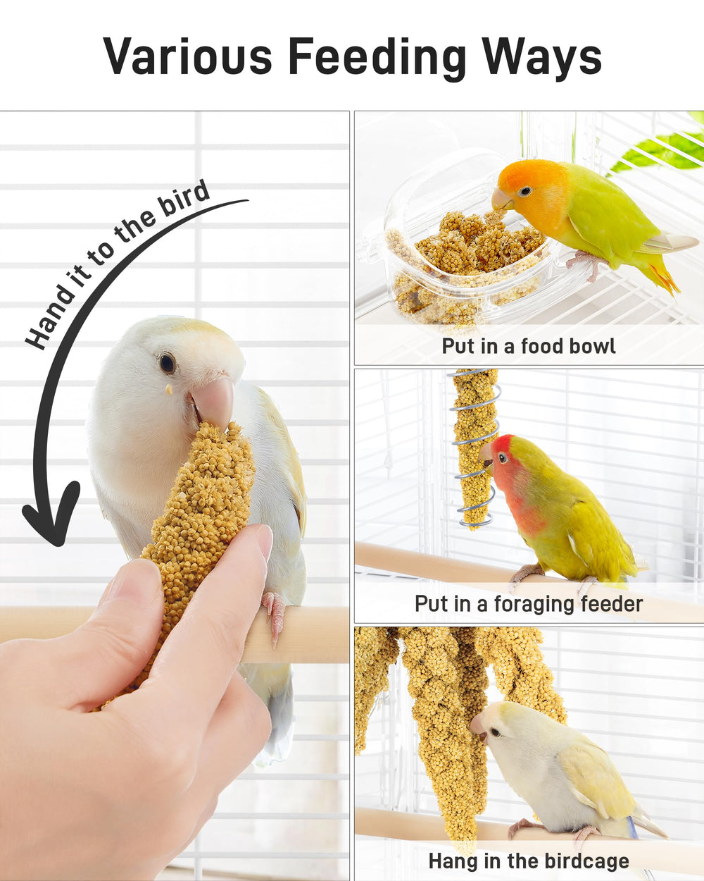 BUCATSTATE low-fat-digestible millet focus underscores healthy treat option.