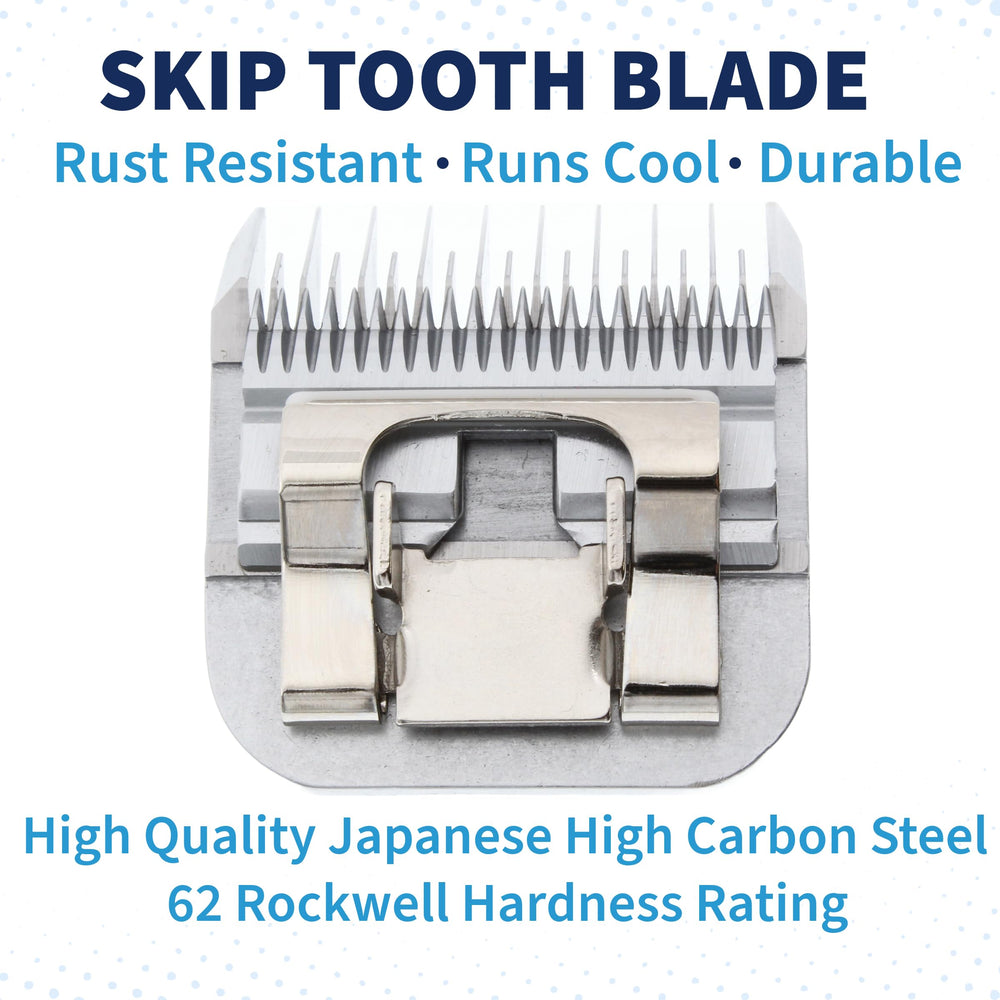 Bucchelli A5-compatible 5-blade blade with heat-treated steel for precise cuts.