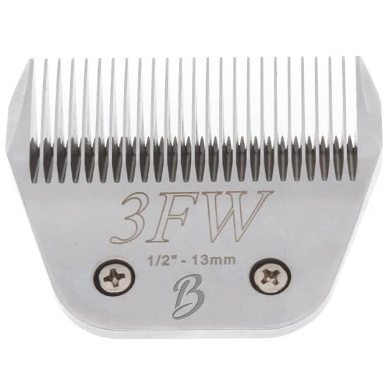 Bucchelli detachable A-series 3-wide blade on clipper enables precise dog grooming cuts