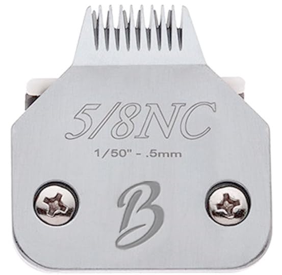 Bucchelli detachable A-series 58NC toe blade close-up for precise paw pad trimming