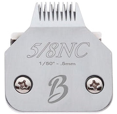 Bucchelli detachable A-series 58NC toe blade close-up for precise paw pad trimming