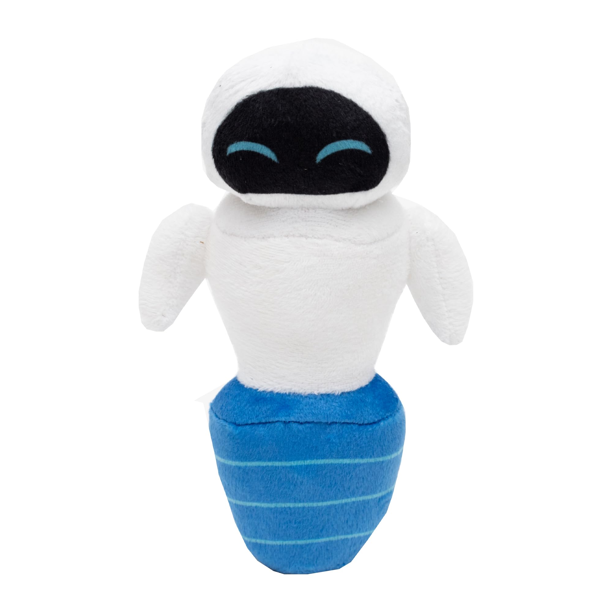 Buckle-Down Disney Wall-E EVE plush in full-body pose for interactive play