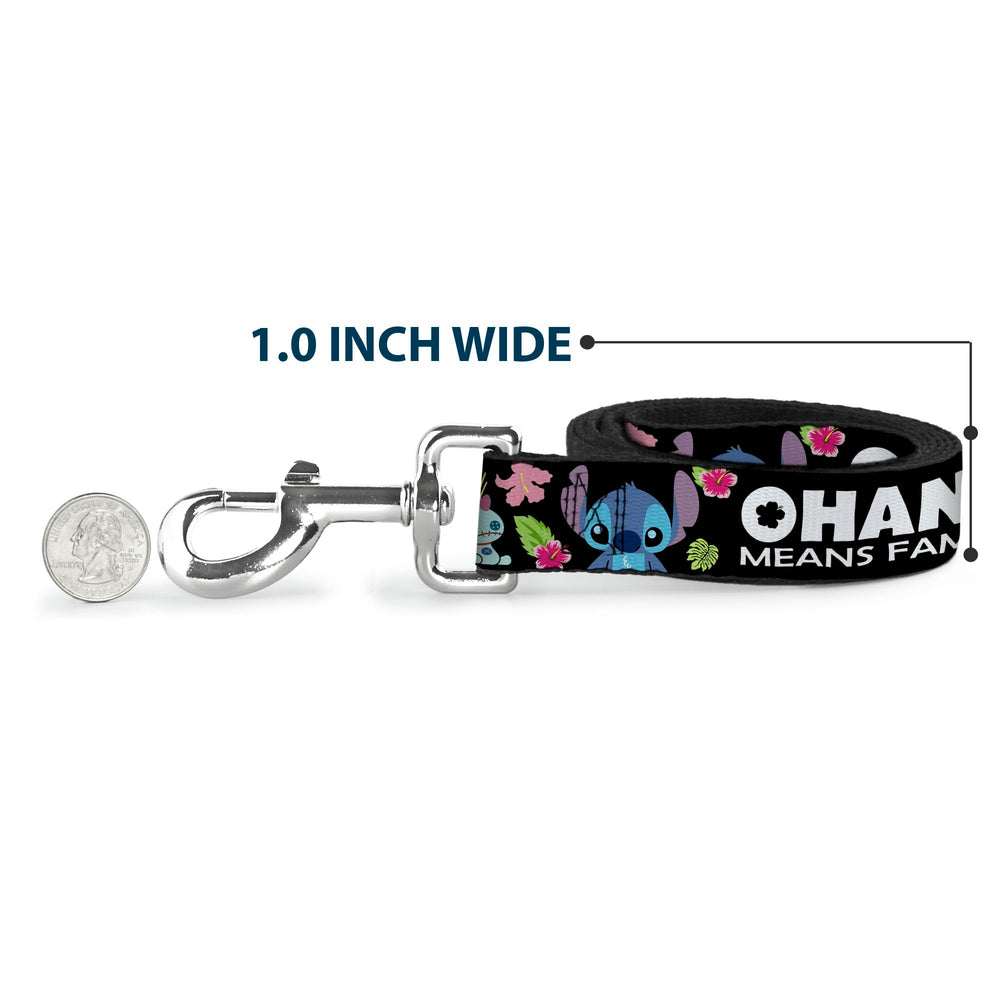 Buckle-Down leash packaging and Disney license label confirms authenticity.