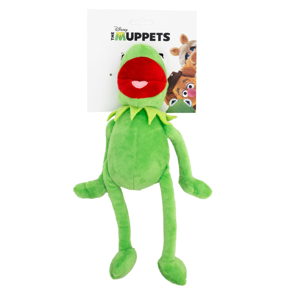 Buckle-Down Kermit Disney licensed dog toy closeup for safe companionship.