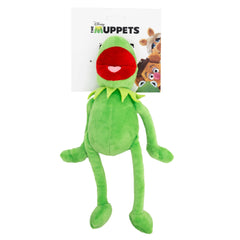 Buckle-Down Kermit Disney licensed dog toy closeup for safe companionship.