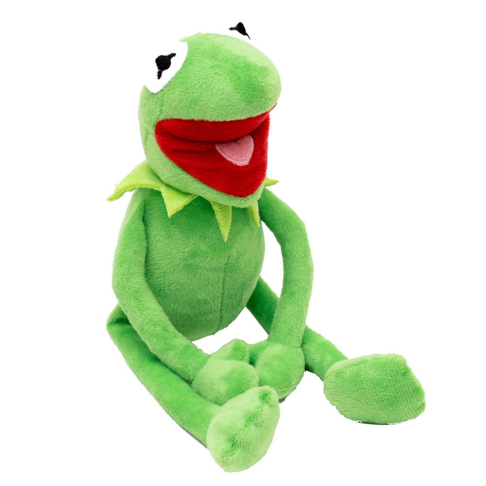 Buckle-Down Kermit full-body pose plush dog toy for engaging fetch and play.