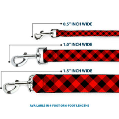 Buckle-Down Pet Leash printed design maintains bold colors through adventures.