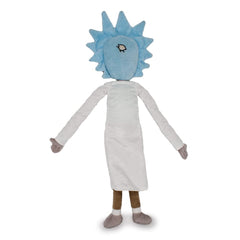 Buckle-Down Rick and Morty plush toy with non-abrasive felt for gentle chewing.
