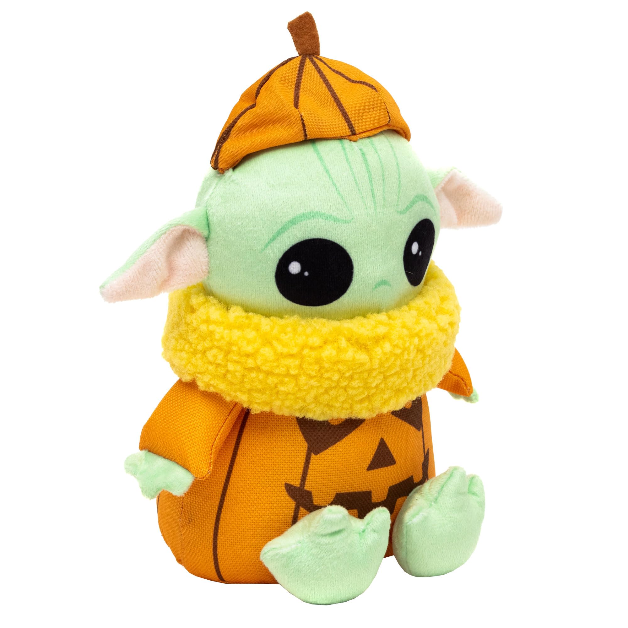 Buckle-Down licensed Grogu plush dog toy shows vivid character and engaging squeaker