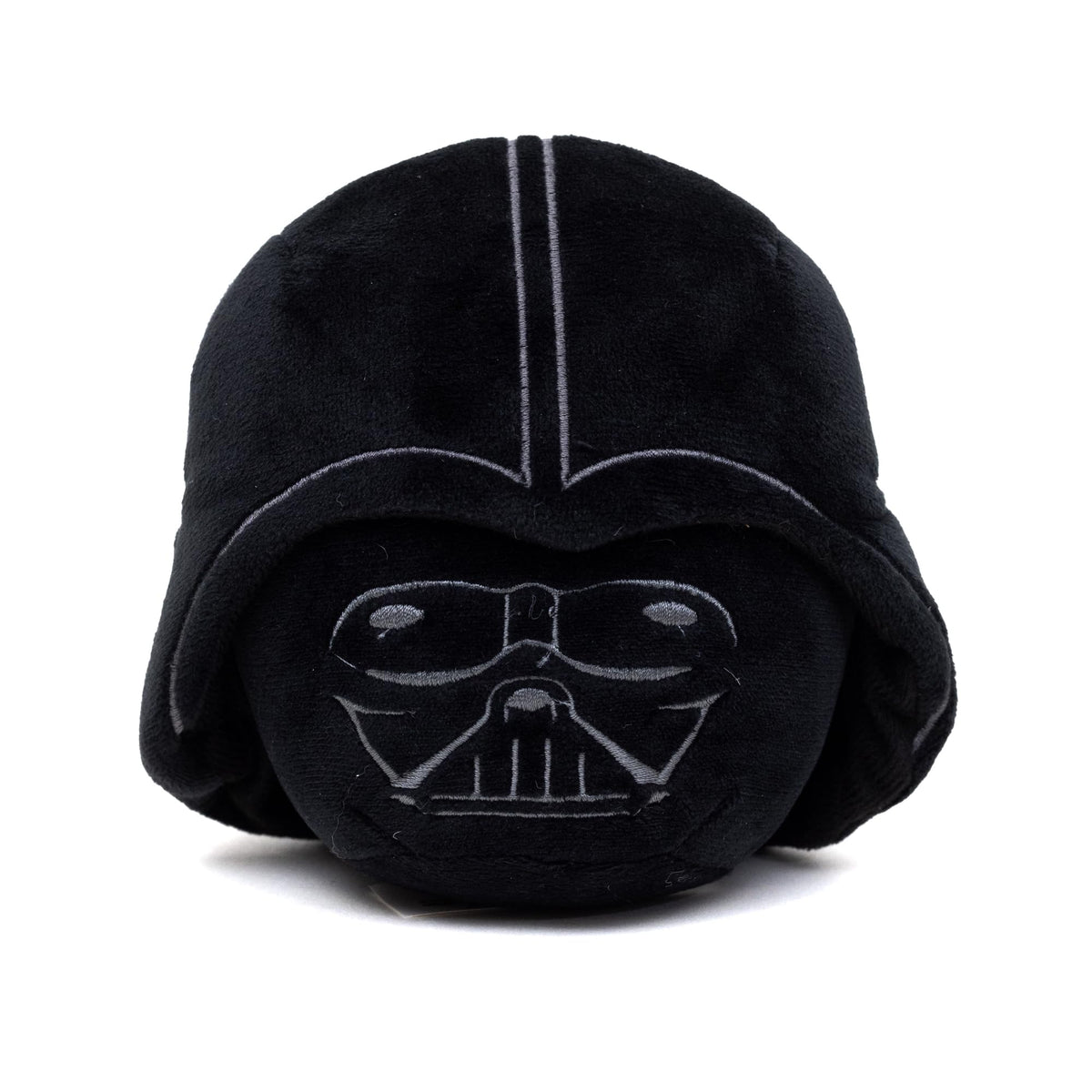 Buckle-Down Darth Vader helmet plush dog toy with squeaker for interactive play