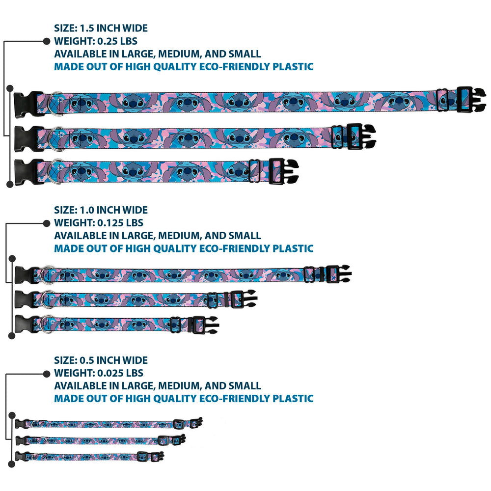 Buckle-Down Disney collar D-ring close-up emphasizes durability and easy leash attachment.