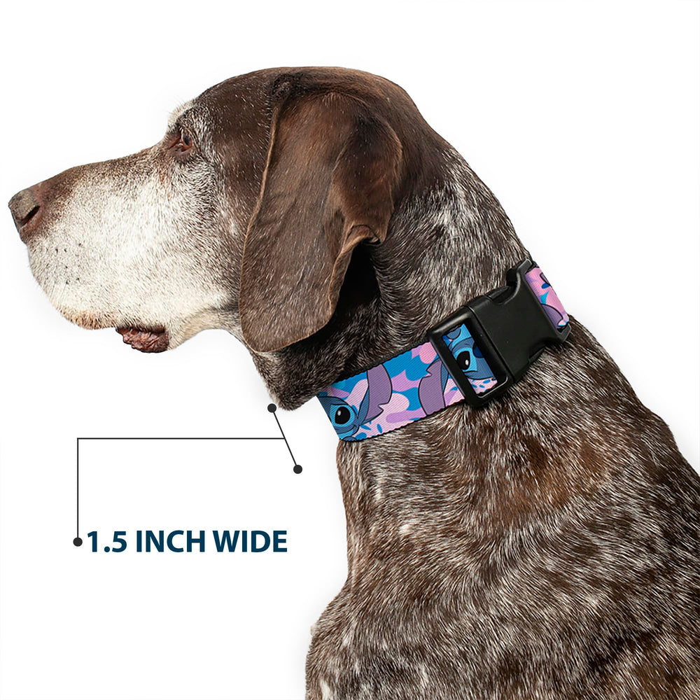 Buckle-Down Disney collar made-in-usa close-up signals local production and quality.