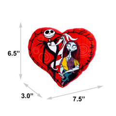 Buckle-Down Disney heart-pose plush dog toy shown for playful fetch and cuddling.