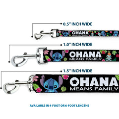 Buckle-Down tropical flora pattern adds eye catching style to dogs