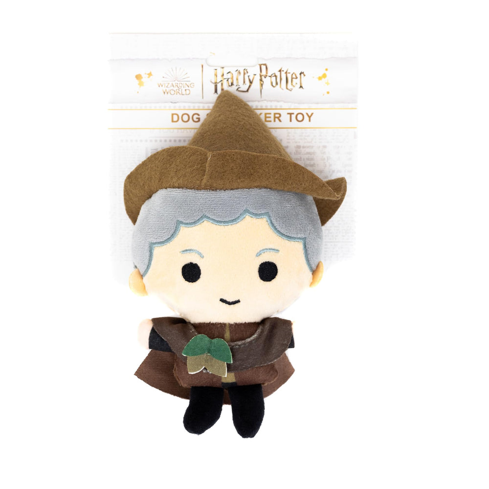 Buckle-Down Harry Potter dog toy licensed by Warner Bros for safe character play.