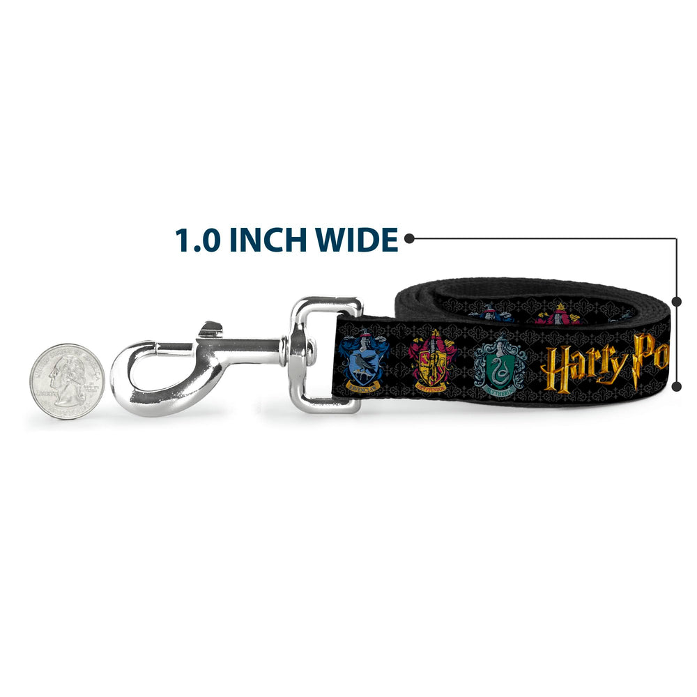 Buckle-Down Harry Potter leash Made in USA tag close-up signals quality