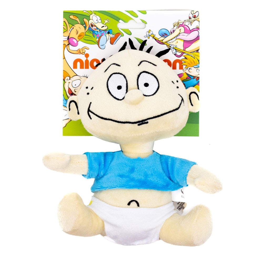 buckle-down rugrats tommy-pickles, detalle del chirriador, juego interactivo para perros