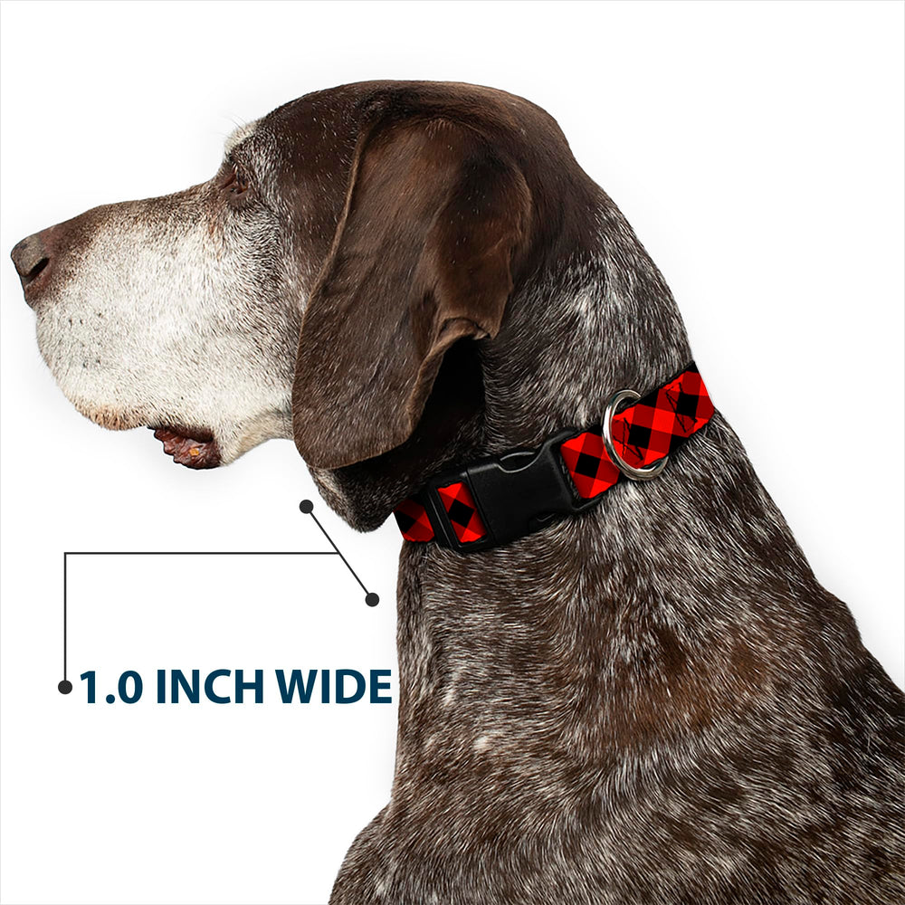 Buckledown matching-leads-available option pairs with the collar for coordinated looks.