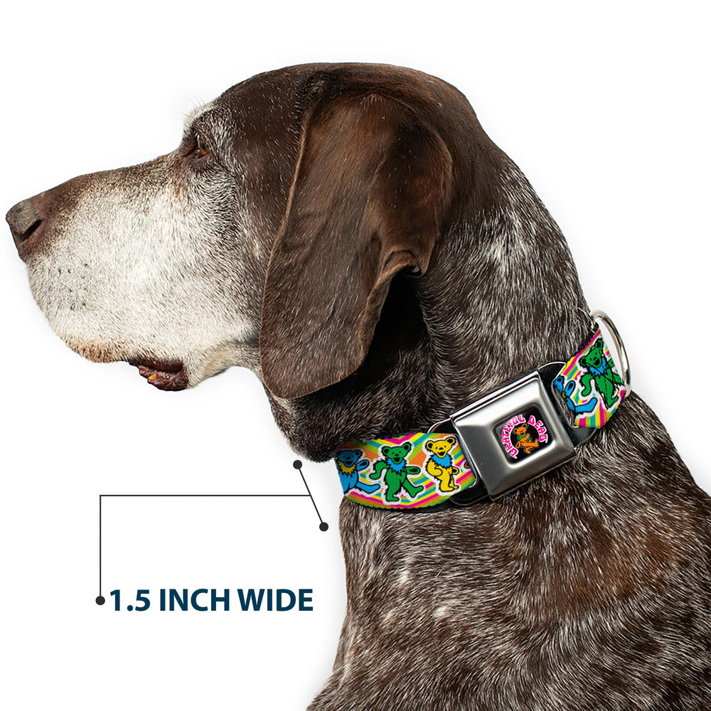 Buckle-Down miniature SeatBelt buckle provides secure closure.
