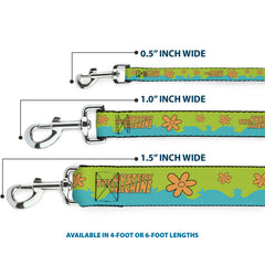 Buckle-Down Scooby Doo leash print quality and color-fast Scooby design