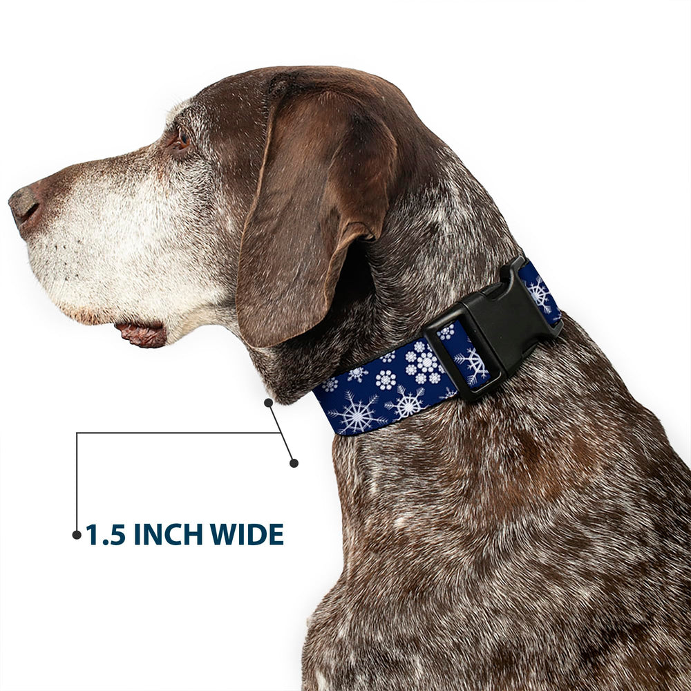 Buckle-Down Snowflakes licensed product emphasizes authenticity and seasonal flair.