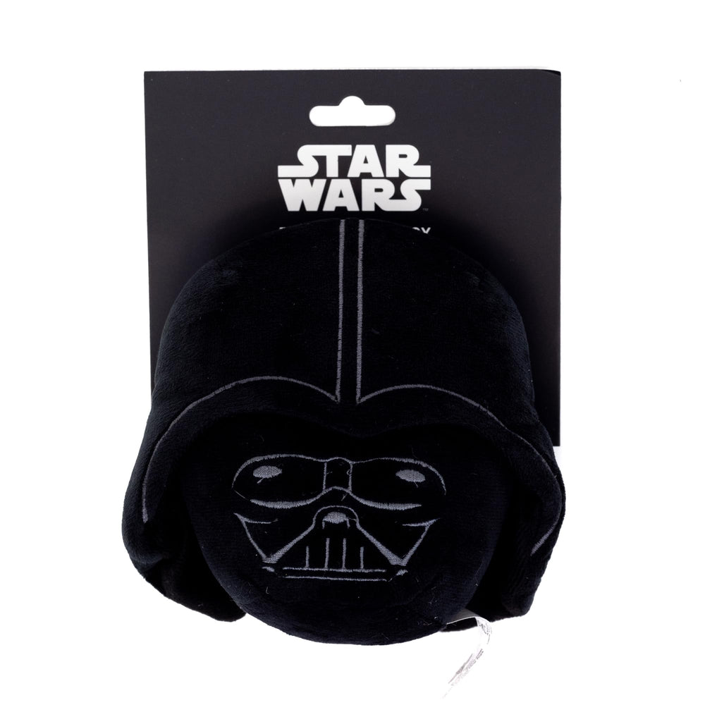 Buckle-Down Star Wars Darth Vader helmet dog toy detailed view for quality