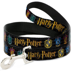 Buckle-Down Wizarding World Harry Potter leash full view for stylish daily walks