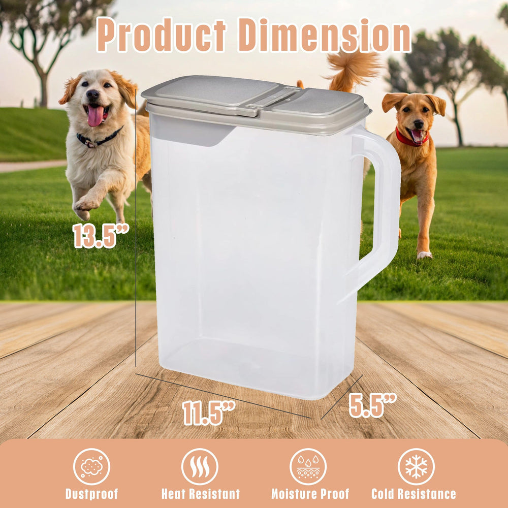 Buddeez bird feeder use demonstrates convenient, spill-free pouring.
