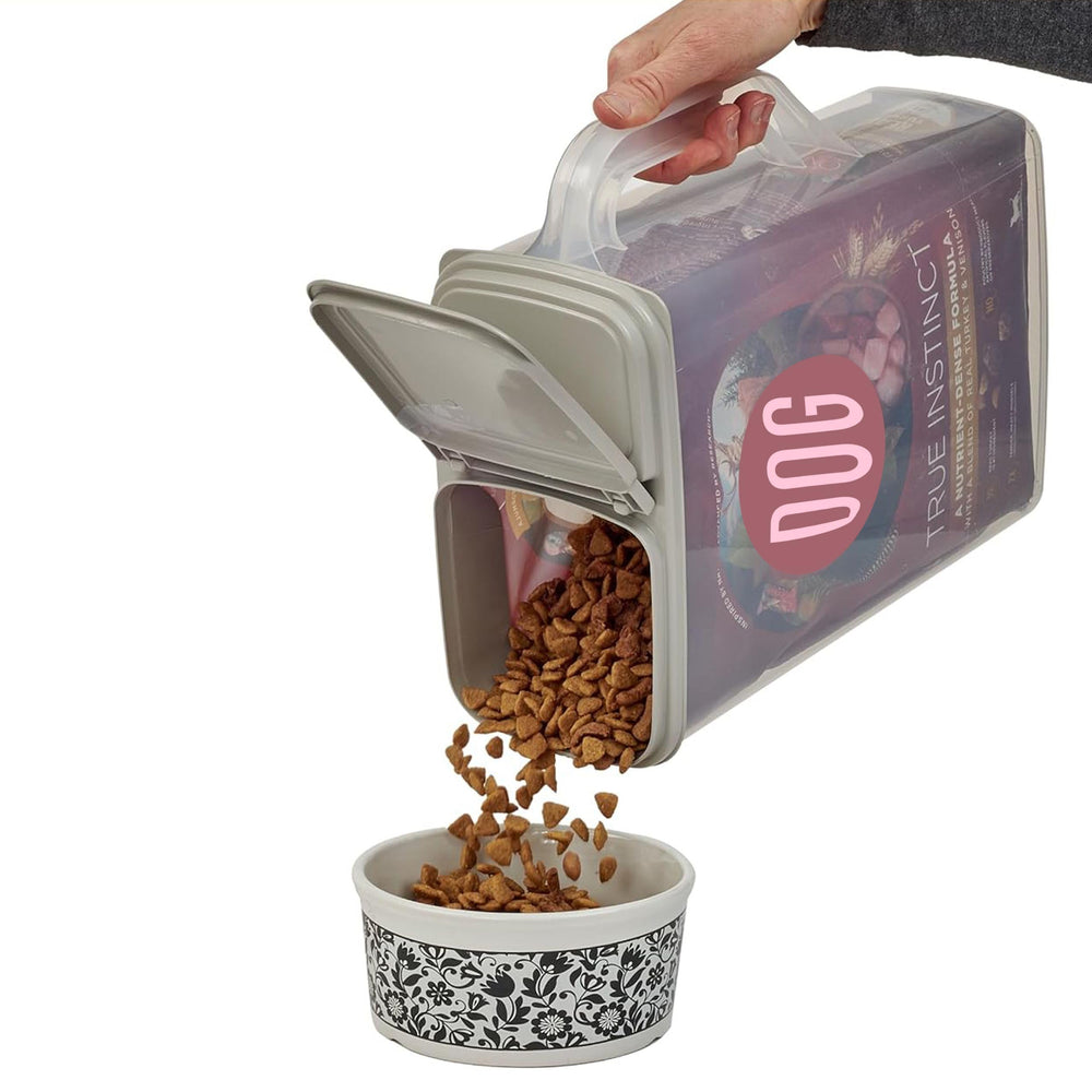 Buddeez BPA-free pet storage option supports safe dry-food organization.